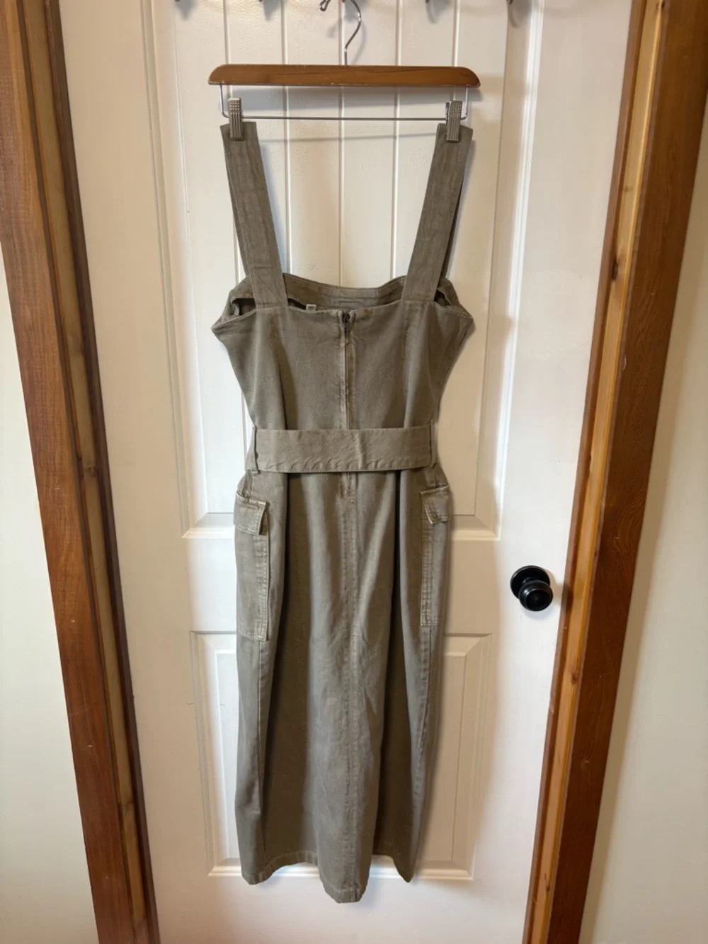 Dynamite Safari Denim Maxi Dress - Picture 3 of 6